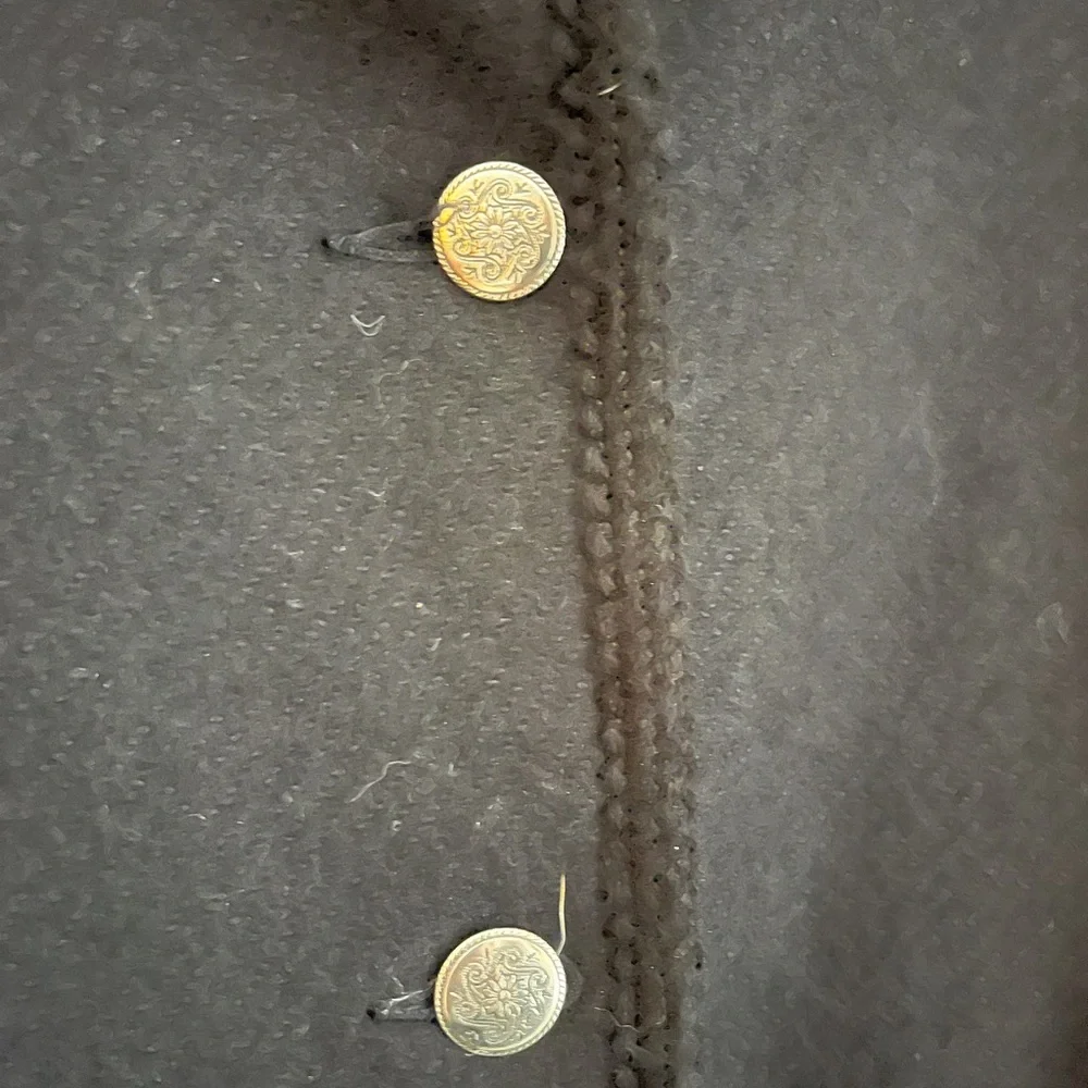 Pendleton Black Blazer with Button Detail - Picture 3 of 4